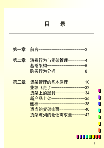 超市货架管理原则(超市培训教材)