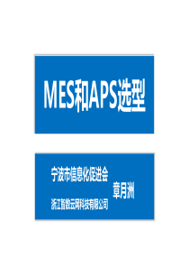 MES和APS选型20180601宁波 3-APS