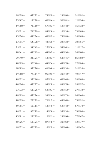 2018年三年级下册两位数乘两位数400道题