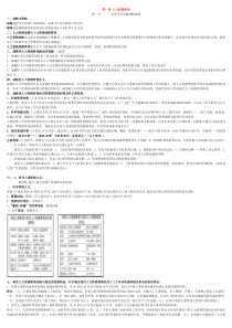 企业人力资源管理师教材知识点梳理(一级)