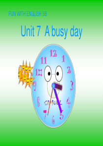 Unit7 A busy day(b,c)