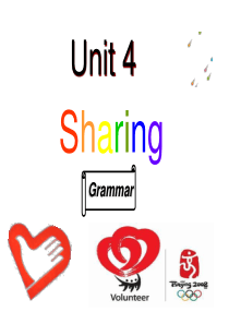 新课标高中英语选修七Unit4-Sharing-grammar-精品课件(共51张PPT)