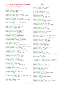 高中英语词汇3500词word版带音标 英语词组与习惯用语大全分析