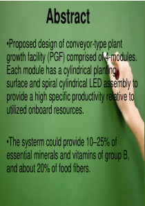 Vegetable production facility as a part of a close