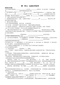 初中化学第一二单元知识点总结