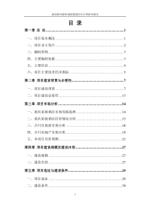 新加坡风情休闲度假酒店项目可行性研究报告