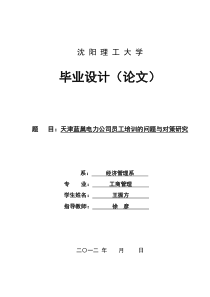 天津蓝巢电力公司员工培训的问题与对策研究