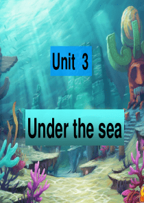 高中英语选修七：Unit-3-Under-the-sea-(Reading)课件(新人教版选修7)