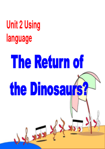 the-return-of-the-dinosaurs优秀