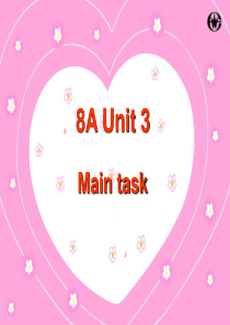 牛津英语8Aunit3_Main_task