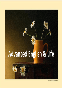 高英总结Advanced English & Life