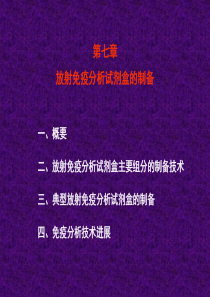 放射性免疫药盒(本科课程,)