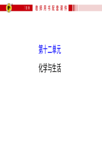 九年级化学第十二单元复习课件含中考真题解析汇总