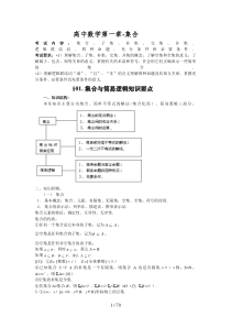 高中数学知识点全部总结