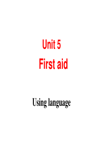 必修5unit5using language 知识点