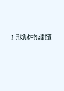 以食盐为原料的化工产品课件3