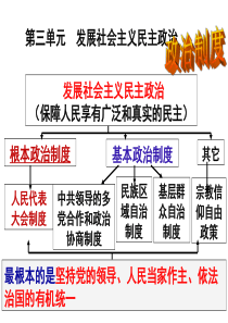 2018届第五课我国的人民代表大会制度一轮复习