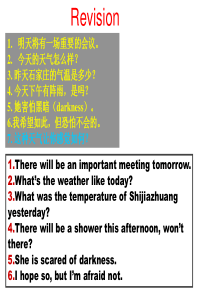 新冀教版八年级英语下Lesson2It-‘s-getting--warmer