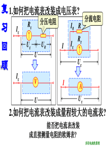 人教版物理选修3-1课件：2-8 多用电表的原理 课件多用电表的原理(共49张PPT)