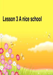 译林初中预备教材lesson3复习