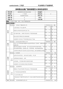 某啤酒企业瓶厂瓶场保管员b岗岗位说明书