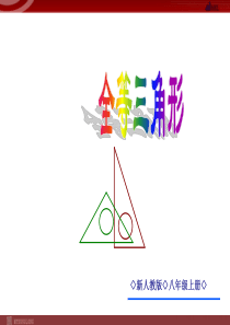 12.1.1-全等三角形