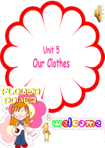 开心版小学英语四年级下册5-Our-clothes