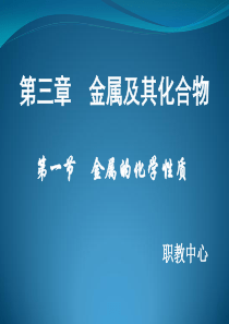 人教版新课标化学必修1第三章金属及其化合物第一节金属的化学性质