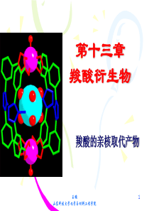 有机化学第十三章羧酸衍生物