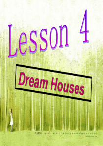 Unit6 lesson4 Dream House