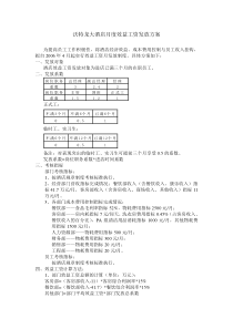 沃特龙大酒店月度效益工资发放方案--wangchagen