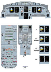 飞机-空客A320面板图