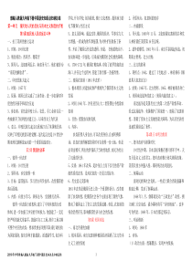 部编人教版九年级下册中国历史知识点归纳总结(适合2019年中考)