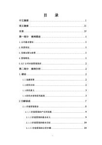 1.30改进版XLT公司市值管理策略研究