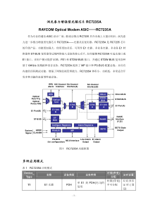 润光泰力新款光猫芯片RC7235A