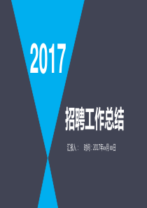 2017年招聘工作总结