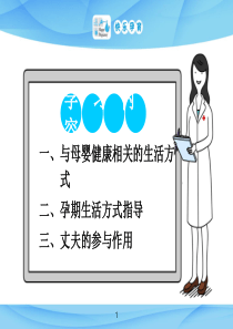 快乐孕育孕妇学校高级教程第三讲孕期生活方式PPT课件