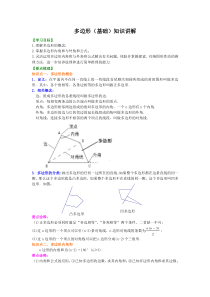 多边形(基础)--知识讲解