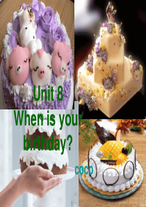 公开课-Unit1-When-is-your-birthday