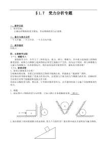 高中物理受力分析专题