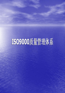 ISO9000质量体系2