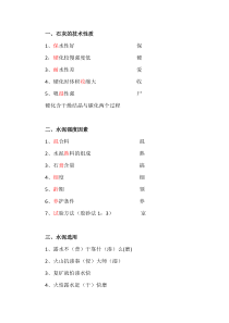 2016一建建筑实务记忆口诀(最新最全)