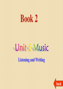 高中英语必修2-unit5-music-listening-and-writing课件(人教新课标)