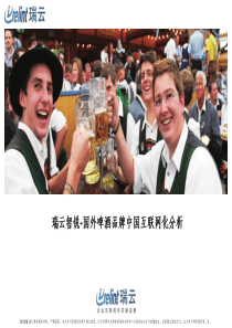 瑞云国外啤酒品牌中国互联网化分析（PDF33页）