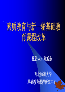 素质教育与新一轮基础教育课程改革