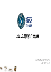 【北京英立扬】极草2011年网络推广方案