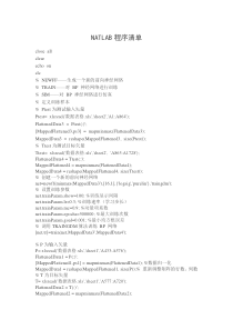 风功率预测matlab程序清单