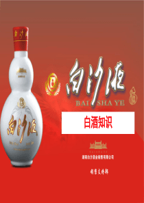 白沙液白酒专业知识