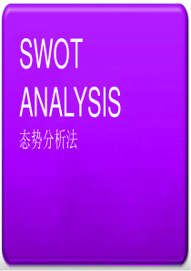 SWOT态势分析法