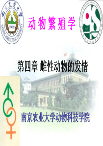 南京农业大学动物繁殖学课件ch04